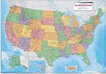 USA Political Wall Map | Maps.com.com