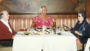 Terry Bollea (Hulk Hogan) having dinner with his parents, Peter & Ruth ...
