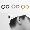 男生耳環 最推薦款式「9款實用穿搭」夾式.耳針常遇到的問題?