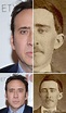 Nicolas Cage And A Civil War-Era Man | Nicolas cage, Celebrities ...
