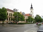 Nova Gradiška town center in Croatia image - Free stock photo - Public ...