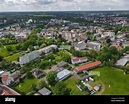 Guben, Deutschland. Mai 2021. Blick auf das Zentrum der deutsch ...