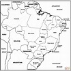 Desenho de Mapa brasileiro para colorir | Desenhos para colorir e ...