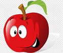 Dibujos animados de manzana, dibujos animados de manzanas, comida ...