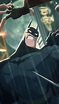 Batman Fighting Caricature Wallpaper 4k HD ID:5124