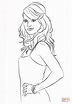 Carrie Underwood coloring page | Free Printable Coloring Pages