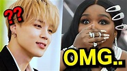 Why BTS Jimin was Surprised to See Lizzo for the First Time..? - YouTube