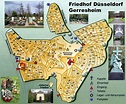 Der Waldfriedhof Düsseldorf Gerresheim - Plan