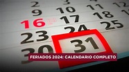 Feriados 2024 Perú: Calendario completo de días no laborables — TU BOLSILLO