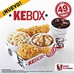 KFC: Nuevo combo Kebox a sólo $49 pesos