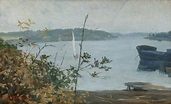 Fjord Landscape, 1901 - Kitty Lange Kielland - WikiArt.org