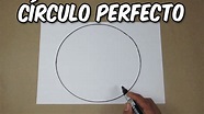 Como Dibujar Un Círculo Perfecto a Mano Alzada│How to draw a perfect ...