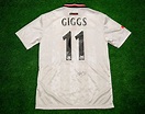 Ryan Giggs Signed Manchester United Shirt Famous 1999 FA CUP Semi AFTA ...