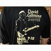 David gilmour of pink floyd t-shirt xxl black massey hall 2006 toronto ...