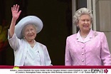 La Reina Madre y su hija, Isabel II, durante su 100 cumpleaños - La ...