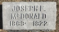 Joseph E McDonald (1869-1922) – Memorial Find a Grave