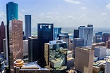 Downtown Houston buildings and streetscape | Vibration Analysis ...