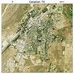 Aerial Photography Map of Canadian, TX Texas