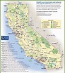 Detailed Map Of California Coastline - Printable Maps
