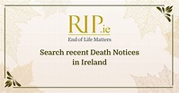 Death Notice of John Bree (Mullingar, Westmeath) | rip.ie