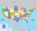 List 90+ Pictures Mapa De Estados Unidos Con Nombres De Sus Ciudades ...