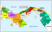 Mapa de Panamá con Nombres, Provincias y Distritos 【Para Descargar e ...