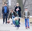 Cate Blanchett enjoys a day out with family in New York