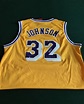 SSG Certified Signed Magic Johnson Lakers Jersey (Yellow) - Superstar ...