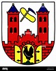 coat of arms / emblems, Suhl, city arms, Thuringia, Germany, heraldry ...