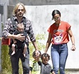 EXCLUSIVE Zoe Saldana and Marco Perego Enjoy a Day Out with their Kids ...
