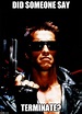 terminator arnold schwarzenegger Memes - Imgflip