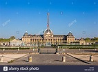 Frankreich, Paris, die Ecole Militaire und der Eiffelturm ...