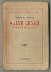 Saint Genet: Comédien et Martyr Saint Genet: Actor and Martyr | Jean ...