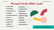 Phrasal Verbs With 'Look' - Word Coach