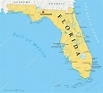 Mapa político de Florida 2022