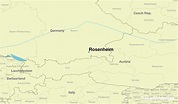 Rosenheim Germany Map - Time Zones Map