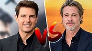 Tom Cruise Vs Brad Pitt Comparison | Celebrity Clash - YouTube