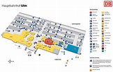 Ulm hauptbahnhof map - Ontheworldmap.com