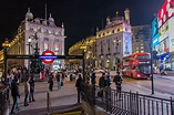 Piccadilly Circus at night in London | Vision board, Visionen