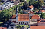 Luftaufnahme Aschau im Chiemgau - Ortsansicht von Aschau im Chiemgau im ...