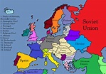Europe In 1918 Map