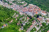 Luftbild Oberndorf am Neckar - Altstadtbereich und Innenstadtzentrum in ...