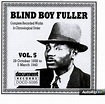 Blind Boy Fuller - Complete Recorded Works, Vol.5 1938-1940 Disco, Cd ...