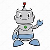 Robot de dibujos animados Vector de stock por ©mumut 48938781