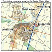 Aerial Photography Map of Albany, OR Oregon