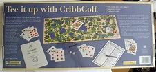 Golf Cribbage Board Games 1992 JK Games Inc. Made In The USA Cribb Toy co
