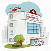 Imágenes: hospitales animados | Edificio del hospital, médico icono ...