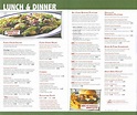 Bob Evans Printable Menu With Prices