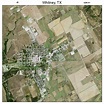 Aerial Photography Map of Whitney, TX Texas