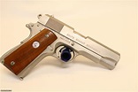 1973 Satin Nickel Colt Combat Commander .45 acp